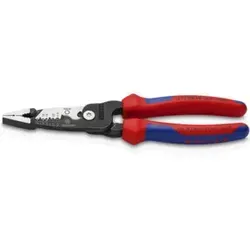 Knipex 13 72 200 ME Multifunktionszange 200 mm - Zangen mit innovativem Design für präzises Abisolieren und Schneiden von Kabeln; ideal für Elektriker mit hohem Kapazitätsbereich und intuitiver Handhabung.