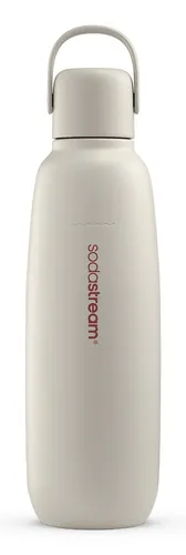SodaStream Fizz&go COOL Trinkflasche (Sand) - Zubehör: stilvolle Trinkflasche im Sand-Design, ideal für unterwegs und perfekt für die SodaStream-Systeme