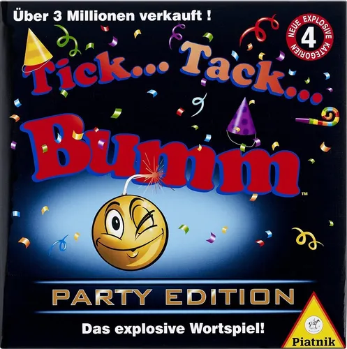 Tick Tack Bumm Party Edition: Das explosive Wortspiel von Piatnik