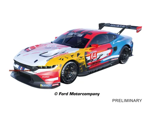 Carrera Ford Mustang GT3 'Champion Spirit, No.64' – Slotcar von Carrera
