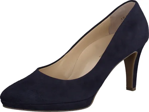Paul Green Plateau Pumps Damen 38362D33383336 Blau 40 1/2 EU - Elegante Damen-Pumps aus hochwertigem Veloursleder mit gepolsterter Innensohle für optimalen Tragekomfort. Ideal für stilvolle Abend-Looks oder das Büro!