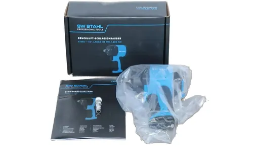 Schlagschrauber (Druckluft) SWSTAHL S3285 Premium - Premium Druckluft-Schlagschrauber mit 1200 Nm Löse-Drehmoment, ideal für professionelle Anwendungen. Hohe Drehzahl von 11000 1/min und leichtes Gewicht von nur 1,2 kg.