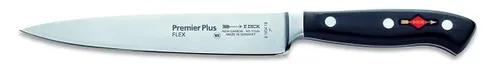 F. DICK Premier Plus Filetiermesser 18 cm - Messerschärfer für präzises Filetieren von Fleisch und Fisch, mit flexibler Klinge für optimale Anpassung an das Schnittgut und ergonomischem Design für beste Handhabung.