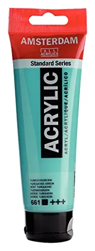 Amsterdam Standard Serie Acryl Tube 120 ml Türkisgrün 661 (17096612)