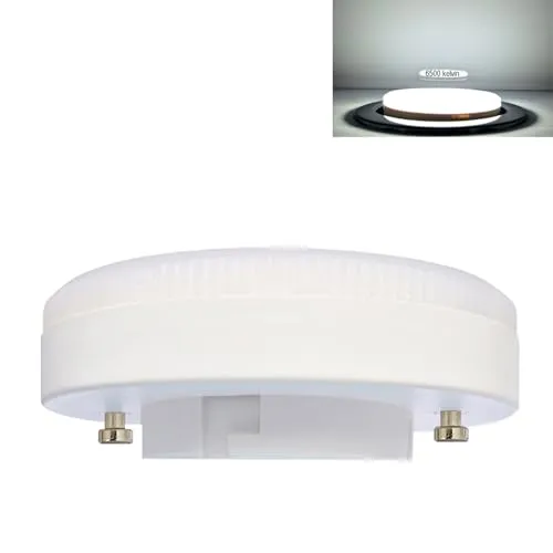 Light Galaxy ... Ihr Lichtlieferant 1x GX53 8W Kaltweiß 6500k 720lm Nicht dimmbar