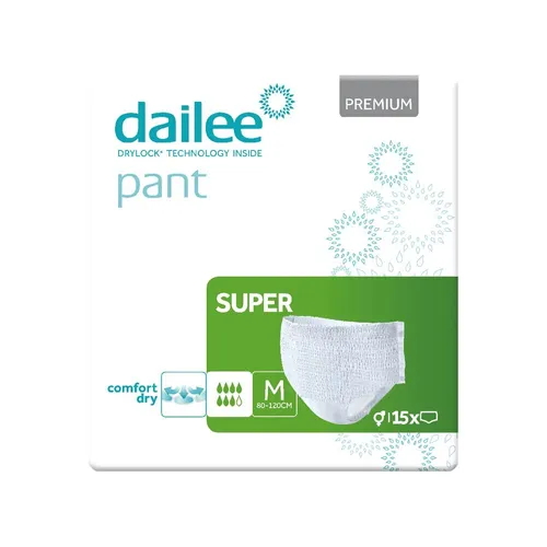 Dailee Pant Premium Super M, 15 Stück