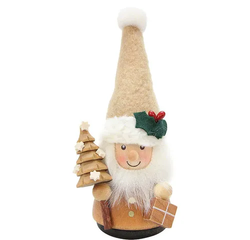 Christian Ulbricht Dekofigur Wackelmännchen Weihnachtsmann natur (11,5cm) von Christian Ulbricht