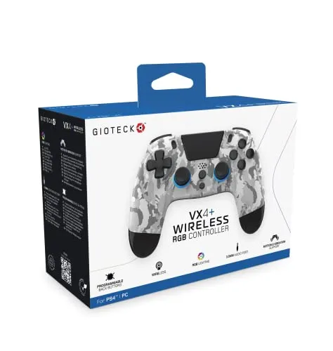 Gioteck VX4+ Wireless Controller für PlayStation 4 (PS4)
