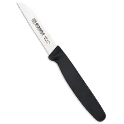 Giesser Gemüsemesser, 8 cm Klinge 8305 sp 8,0 , Farbe: schwarz