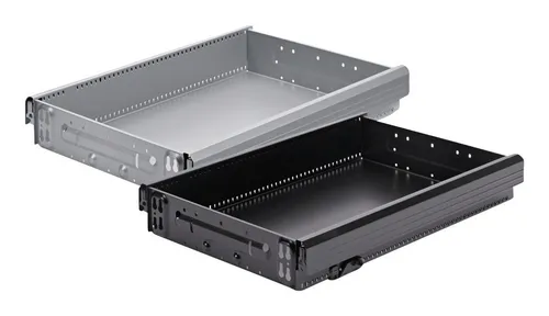 Hettich Stahlschubkasten Systema TOP 2000 mit OrgaLine