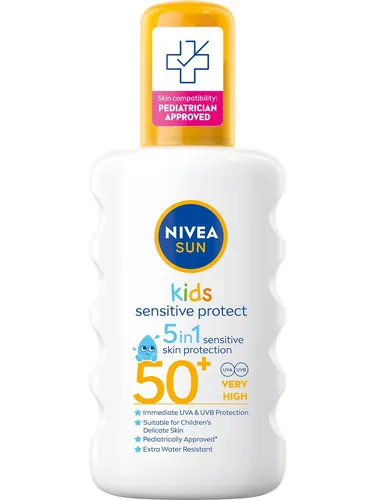 Produktbild NIVEA Kids Sensitive Sun Spray SPF 50+
