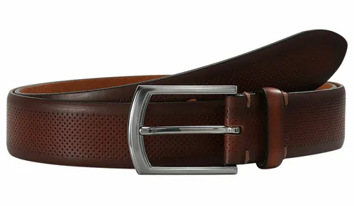 LLOYD Leather Belt 3.5 W80 Gürtel Accessoire Whisky Braun