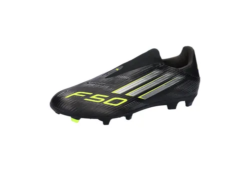 adidas F50 League Laceless Fußballschuhe 40 EU - Fußballschuhe für festen Boden mit regulärer Passform, innovativem Fiberskin-Obermaterial und vielseitiger Sprintplate für optimale Leistung.