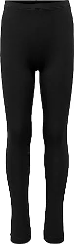 Kids Only Damen Kognille Solid JRS Noos Leggings, Schwarz, 146-152 EU