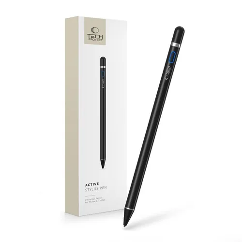 Tech-Protect Active Stylus Pen – Schwarz für präzise Eingaben