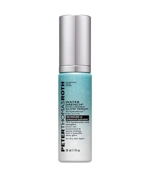 Peter Thomas Roth Water Drench Hyaluronic Glow Serum - Tagespflege mit 3% HydraFence für bis zu 120 Stunden Feuchtigkeit, sorgt für ein gesundes, pralles Hautbild und einen strahlenden Glow. Ideal für trockene Haut.