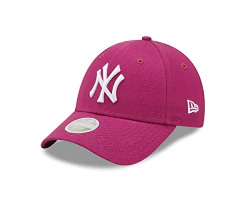 New Era New York Yankees MLB League Essential Pink 9Forty Cap - Stylische 9Forty Strapback Cap für Frauen, perfekt für Fans der New York Yankees und ideal für jeden Anlass.