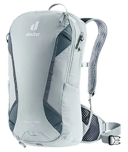 deuter Race Air Fahrradrucksack 10 L - Leichter Rucksack mit Aircomfort Netzrücken-System für optimale Belüftung, ideal für lange Radtouren. Enthält abnehmbare Regenhülle und Vorrichtung für Trinksystem.