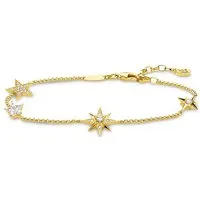 Thomas Sabo Armband A1916-414-14-L19v aus 925er Silber in gold von THOMAS SABO