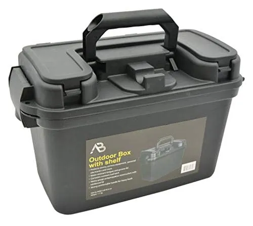 Produktbild AB Robuste Outdoor Box aus Kunststoff (Schwarz)