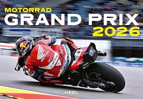 Motorrad Grand Prix Kalender 2026: Wandkalender Motorrad-Weltmeisterschaft Moto-GP Motorrad Rennen