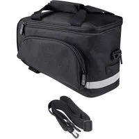 Force Gepäckträger Tasche Slim Bud 9 Liter - Praktische Fahrradtasche mit 9 Litern Volumen, verstärkt und mit mehreren Taschen für optimale Organisation. Ideal für den täglichen Einsatz beim Radfahren.
