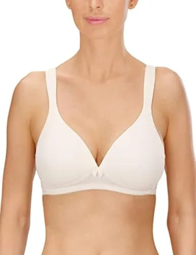 T-Shirt-BH NATURANA, Damen, Gr. 85, Cup B, Beige - Funktionsunterwäsche: Bequemer T-Shirt-BH ohne Bügel von Naturana mit gemoldeten Cups und verstellbaren Trägern für optimalen Tragekomfort.