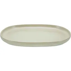 CreaTable Servierplatte oval Serie Uno Sand von CreaTable