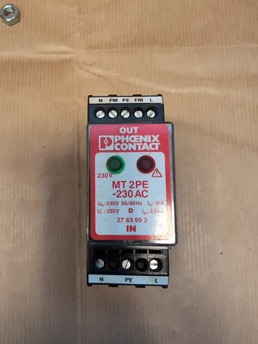 Überspannungsfeinschutz Klasse 3 Blitzschutz Phoenix MT 2PE-230 AC