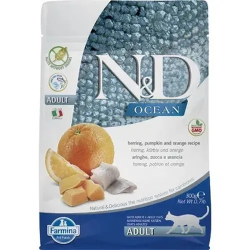 Farmina Ned Ocean Katze Herring Kürbis E Orange 300 Gr