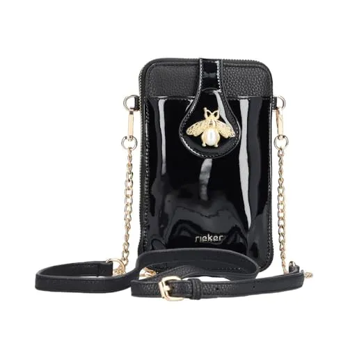 Rieker Geldbörse schwarz in schwarz von Rieker