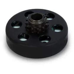 EBERTH Fliehkraftkupplung für Welle 19,05mm Ø, Kettenradkupplung für Ketten Typ 35#, Zahnfliehkraftkupplung, Zentrifugalkupplung Ritzel 12 Zähn...