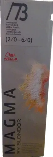 Wella Magma By Blondor Lift & Tone 120g / 73 - Intensive Haarfarbe - Haarfarben mit aufhellender und tonisierender Wirkung, ideal für kreative Farbnuancen und strahlende Ergebnisse.
