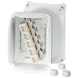 Hensel DK1616G Kabelabzweigkasten - 6-16qmm, 5-polig, wetterfest und ideal für Aufputz-Anwendungen in Gebäuden oder im Freien