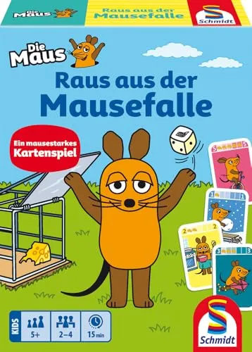 Schmidt Spiele 75063 Die Maus, Raus aus der Mausefalle