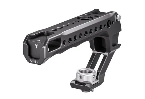 Leofoto Cage Handgriff AH-2-2 mit ARRI-Anschluss - Ergonomischer Handgriff für Leofoto Cage mit ARRI-Anschluss. Bietet vielfältige Anschlussmöglichkeiten für Zubehör und ermöglicht eine sichere Handhabung bei der Aufnahme.
