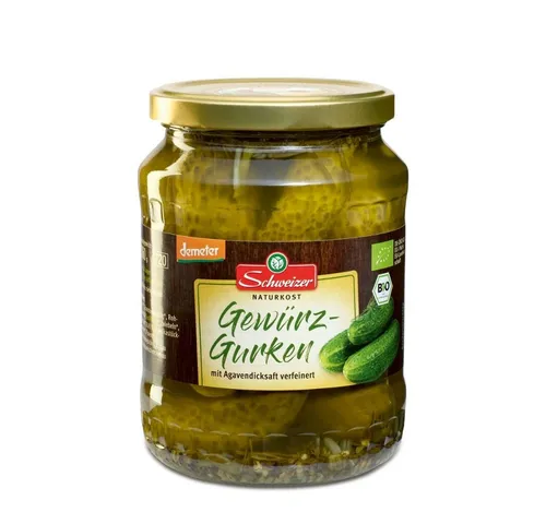 SCHWEIZER Fertiggericht Gewürzgurken 360g