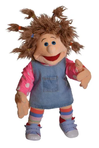 LIVING PUPPETS Handpuppe Ilselotte Keksberg - Handpuppe für kreatives Spiel, ideal für Geschichten und Rollenspiele, fördert die Fantasie von Kindern.