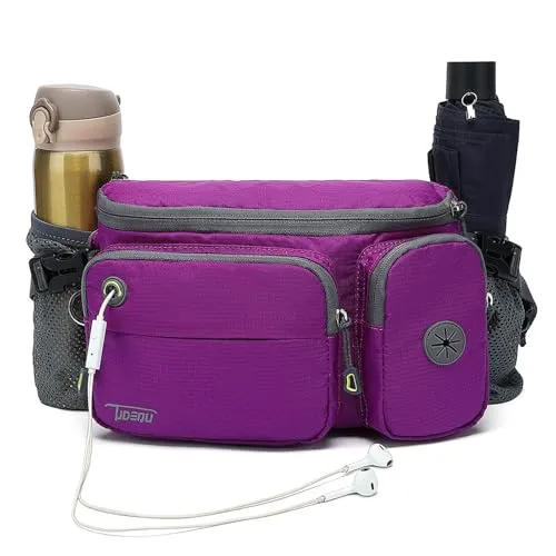 Bauchtasche Herren mit Flaschenhalter von TUDEQU