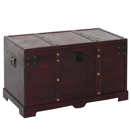 Holztruhe Valence Antikoptik 39x67x38cm