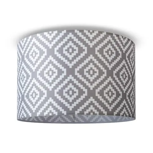 Paco Home Vintage Deckenlampe E27 in grau von Paco Home