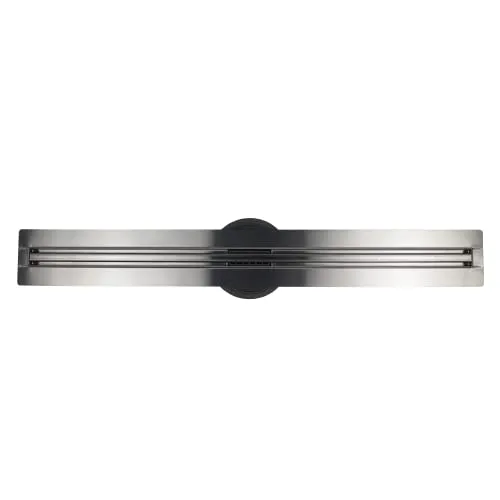 Bernstein Duschrinne FlexM03 - Edelstahl-Duschrinne für Duschkabinen mit 30 l/min Ablauf, befliesbar und mit 360° drehbarem Siphon für flexible Installation - ideal für elegante und barrierefreie Badezimmer.