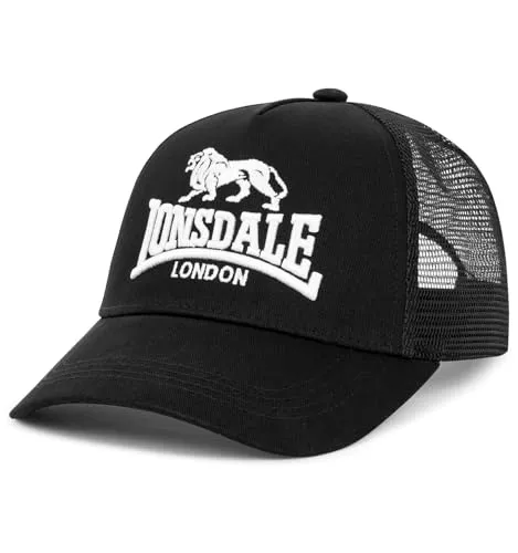Lonsdale Kappe BLAYDON Black/White one Size