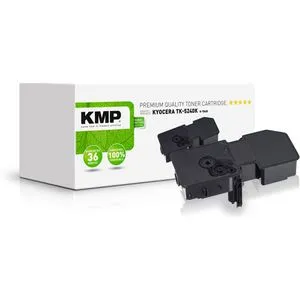 KMP K-T84B kompatibel für Kyocera TK-5240K - Toner Kompatibel für Kyocera ECOSYS-P 5026 und M 5526, recycelt und umweltschonend, mit einer Kapazität von 4000 Seiten – Made in Europe.