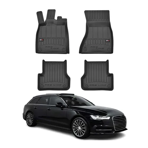 Produktbild OMAC Premium Gummi Fußmatten für Audi A6 Avant 2010-2018