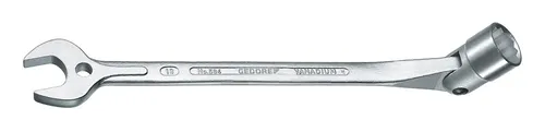 Gedore Maul-Steckschlüssel 19 mm - 6512810 - Werkzeug-Set mit robustem Maul-Steckschlüssel, ideal für präzise Arbeiten und hohe Drehmomente.