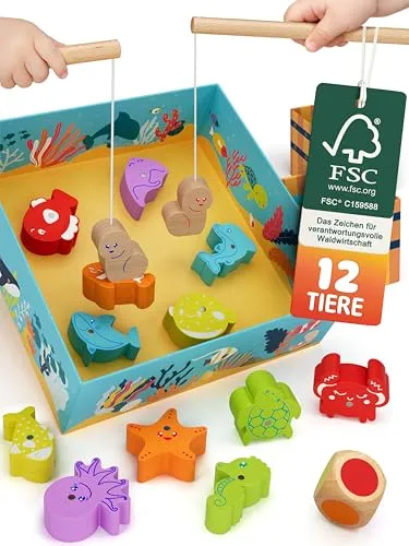 MERLE TOYS® Angelspiel für Kinder ab 2 Jahren von Merle Toys