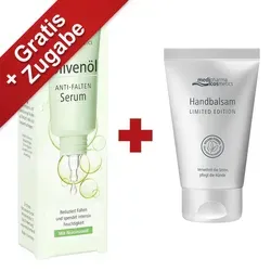 Olivenöl Anti-Falten Serum - Intensiv feuchtigkeitsspendendes Serum, reduziert Falten und sorgt für ein geschmeidig-zartes Hautgefühl