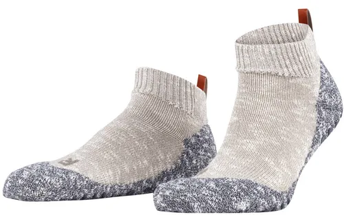 Falke Tagessocke Quarter Lodge Homepad grau/beige Herren - 1 Paar, Größe: 43-44