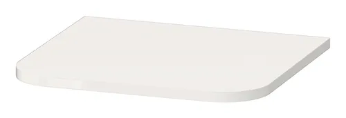 Duravit Happy D.2 Plus Abdeckplatte für Halbhochschränke in schwarz von Duravit